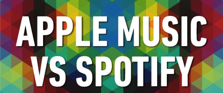 Apple Music vs Spotify (infografia)
